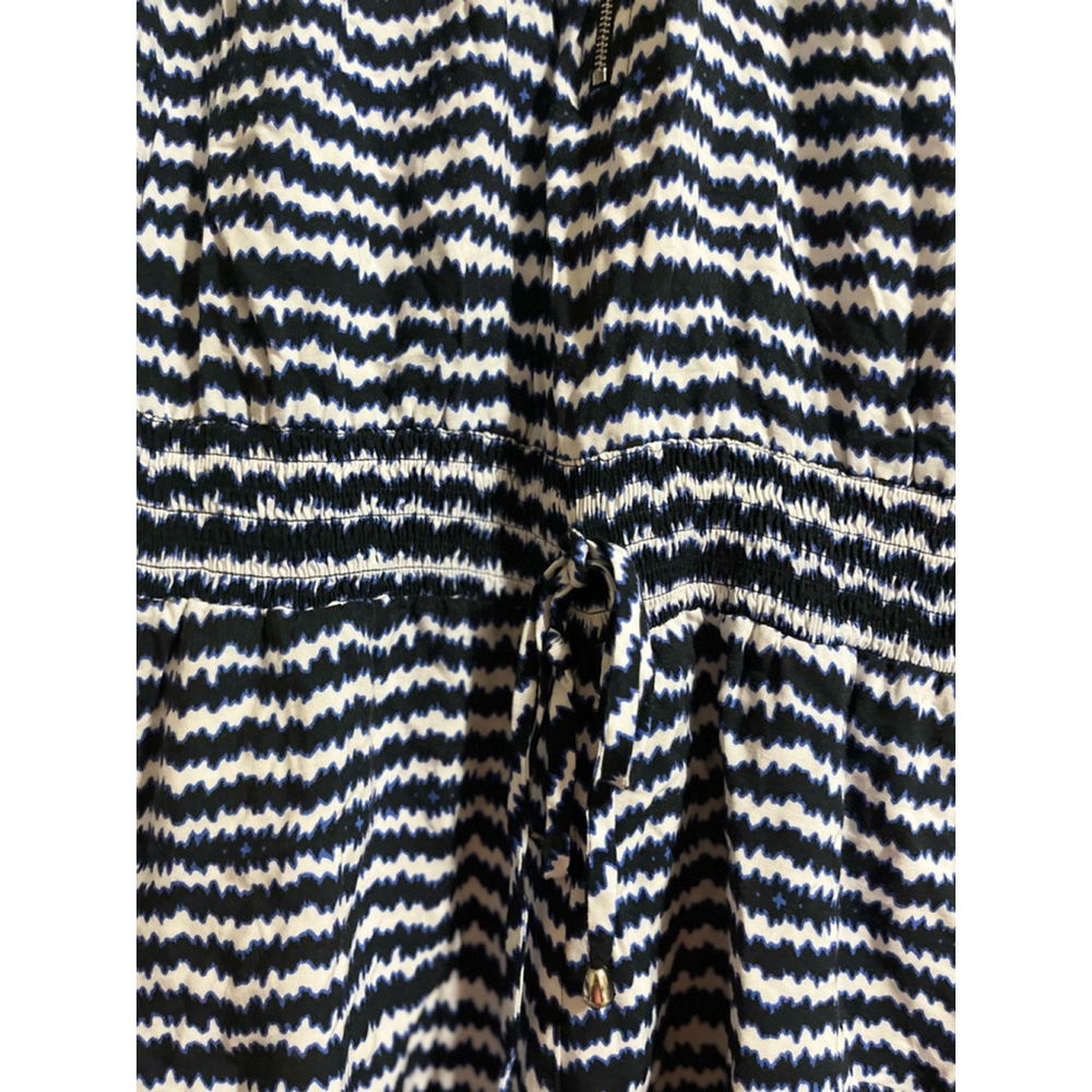 EUC MSK Romper Blue and White Women's Size L - Picture 4 of 8
